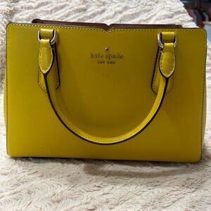 Kate Spade Mustard Yellow Satchel